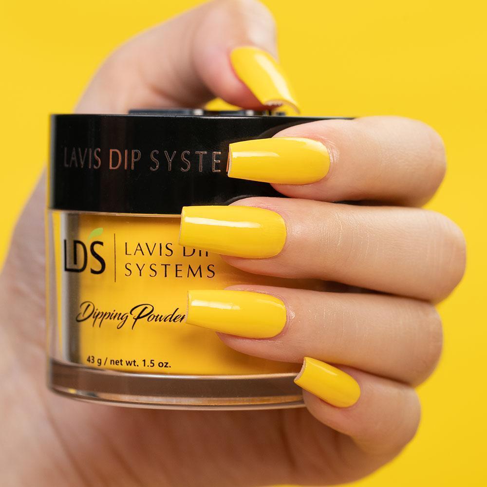 LDS Yellow Dipping Powder Nail Colors - 011 Mellow Yellow