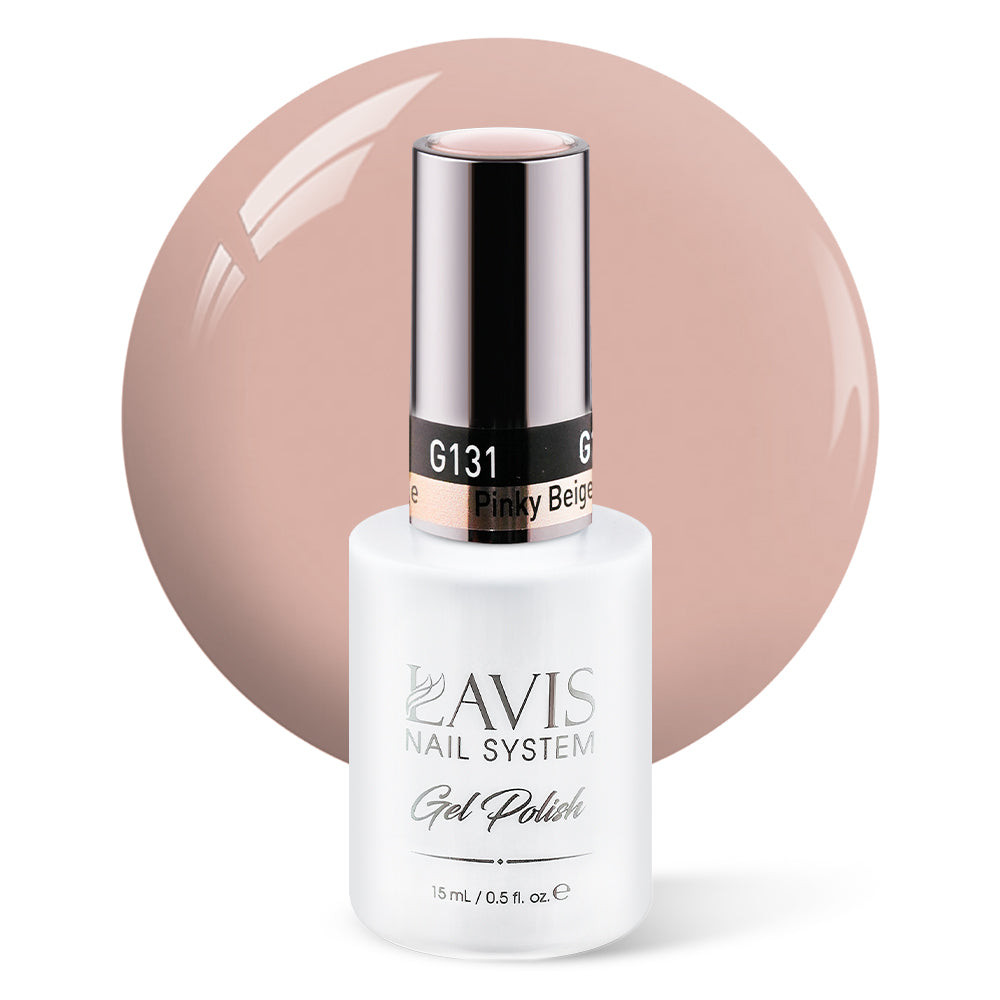 Lavis Gel Polish 131 - Nude Colors - Pinky Beige – Lavis Nails