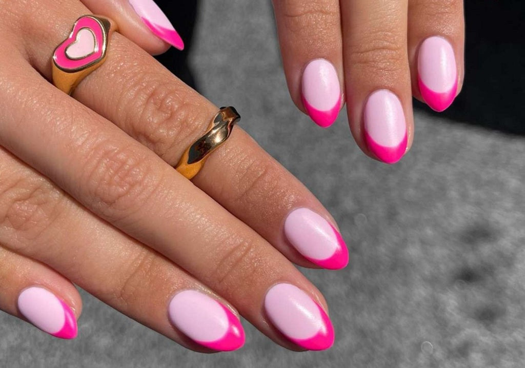 Bubblegum Pink Nails