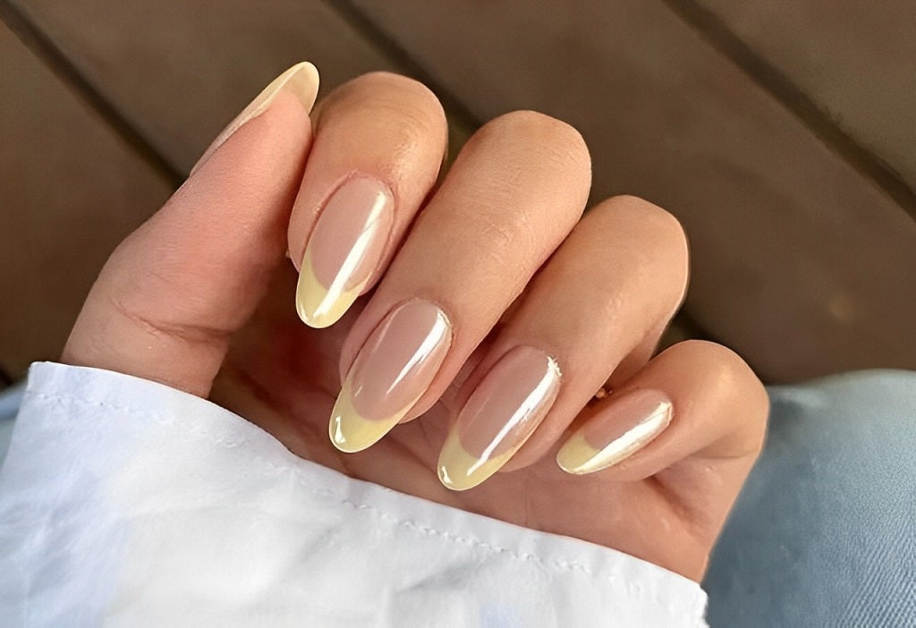 Chrome French Tip Designs