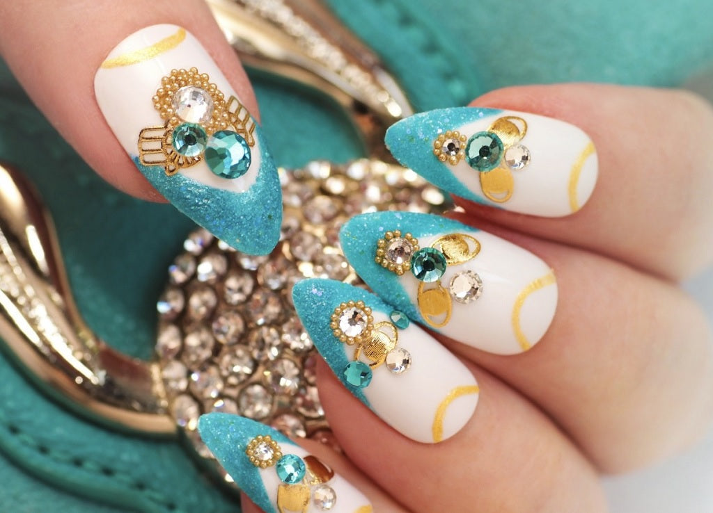 Crystals Nail Art