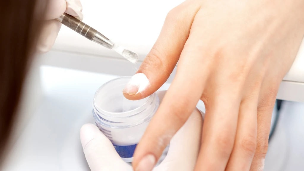 Using 2-in-1 Acrylic and Dip Nail Powder for Festive Nails