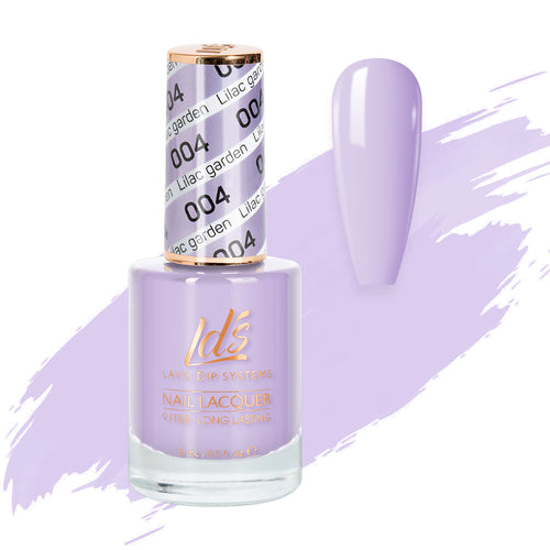 LDS Gel Nail Polish - 004 Lilac Garden