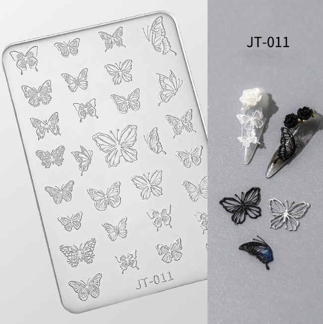 3D Nail Charm Mold JT-011 Butterfly