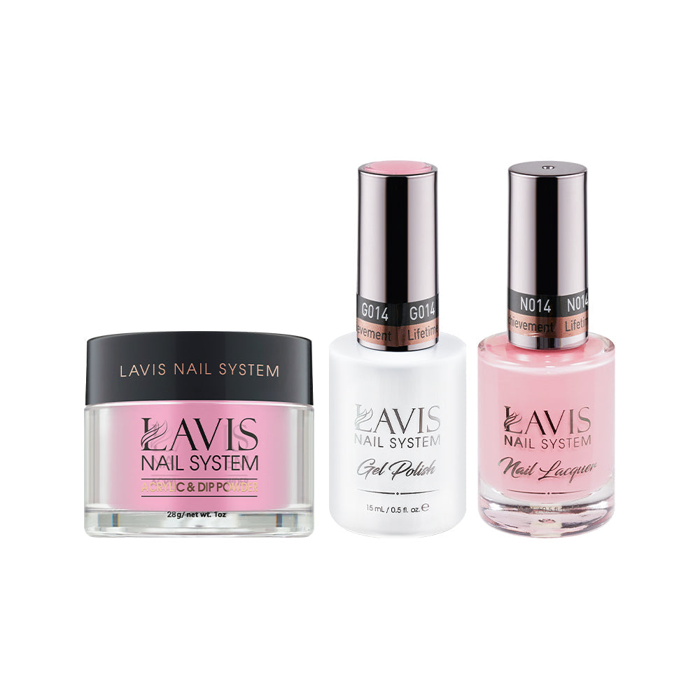 LAVIS 3 in 1 - 014 Lifetime Achievement - Acrylic & Dip Powder, Gel & Lacquer