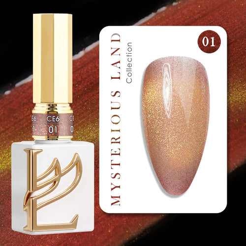 LAVIS Cat Eyes CE6 - 01 (Ver1) - Gel Polish 0.5 oz - Mysterious Land Collection