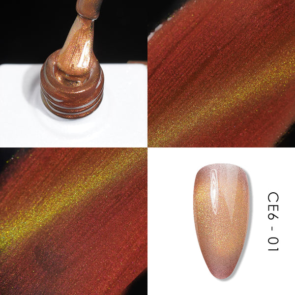 LAVIS Cat Eyes CE6 - 01 - Gel Polish 0.5 oz - Mysterious Land Collection