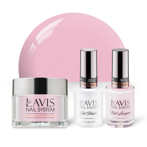 LAVIS 3 in 1 - 024 Strawberry Ramune - Acrylic & Dip Powder, Gel & Lacquer