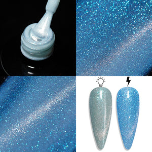 LDS 02 - Gel Polish 0.5 oz - Pearl Veil Cat Eyes