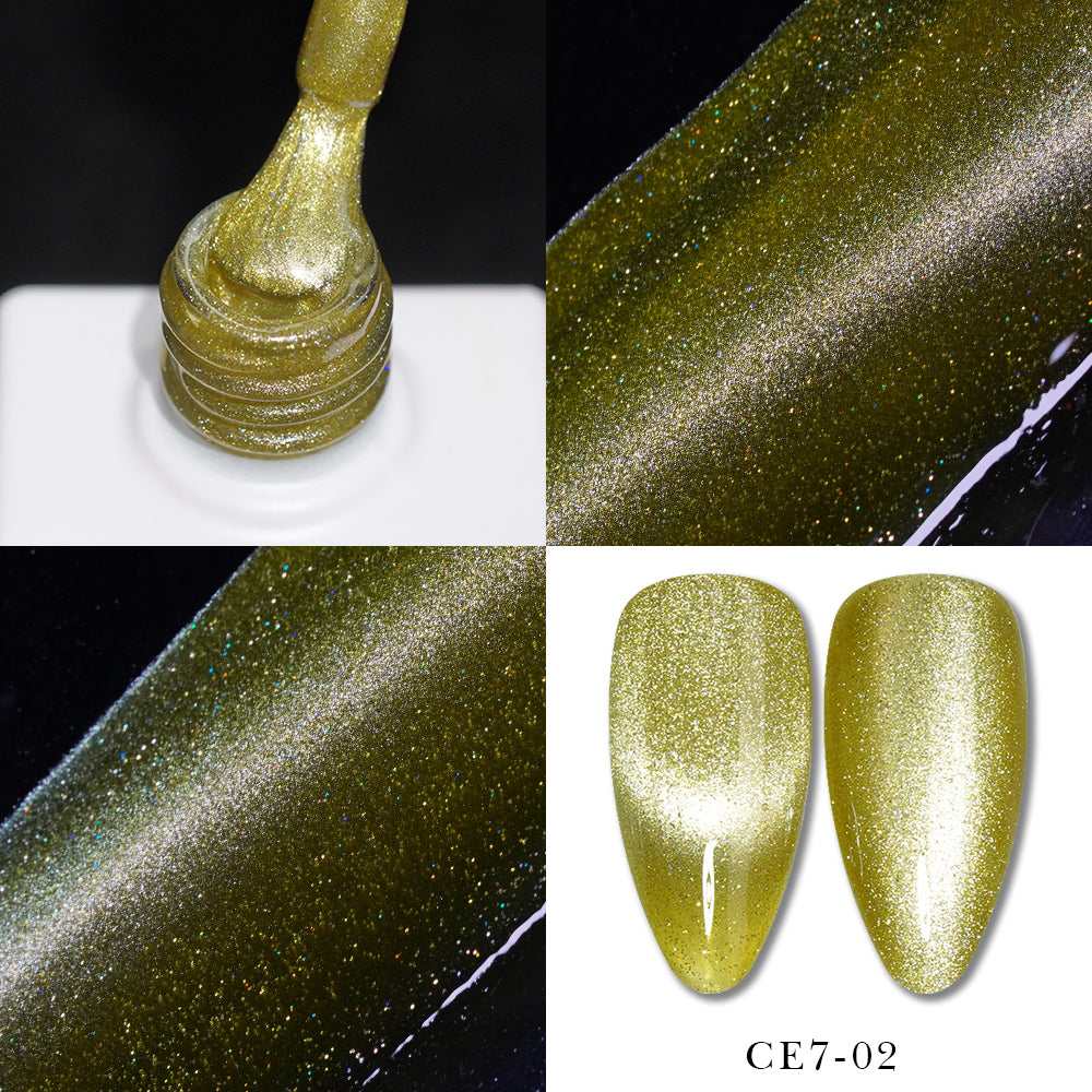 LAVIS Cat Eye CE7 - 02 - Gel Polish 0.5 oz -  VILLIAIN ERA Collection