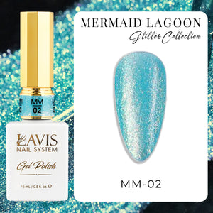 LAVIS Glitter - MM02 - Mermaid Lagoon Glitter Collection