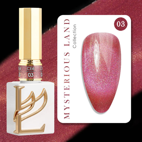LAVIS Cat Eyes CE6 - 03 (Ver1) - Gel Polish 0.5 oz - Mysterious Land Collection