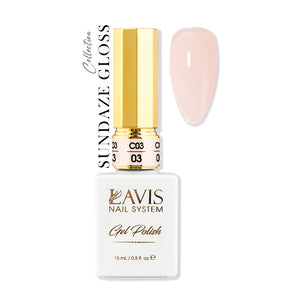 LAVIS C03 - 03 - Gel Polish 0.5 oz - Sundaze Gloss Collection by LAVIS NAILS sold by DTK Nail Supply