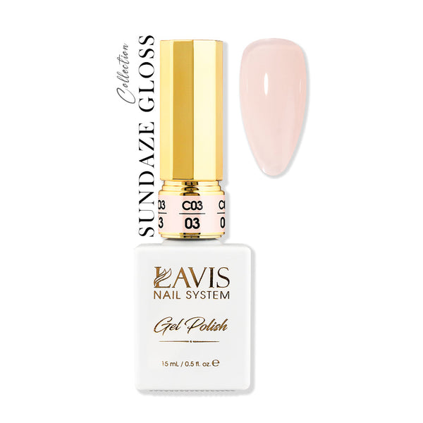 LAVIS C03 - 03 - Gel Polish 0.5 oz - Sundaze Gloss Collection by LAVIS NAILS sold by DTK Nail Supply