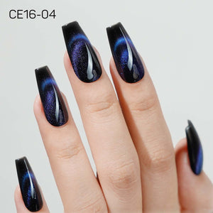 LAVIS Cat Eyes CE16 - Set 12 - Gel Polish 0.5 oz - Double Vision Collection