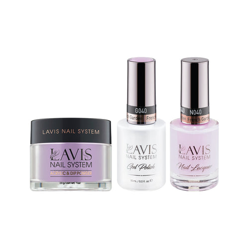 LAVIS 3 in 1 - 040 French Garden - Acrylic & Dip Powder, Gel & Lacquer