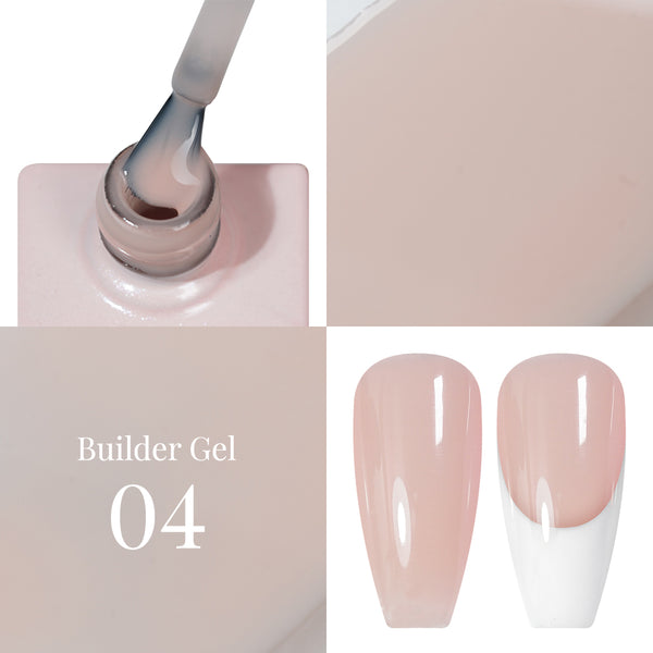 LAVIS Builder Gel In The Bottle - B04 Peach Please! - Gel Polish 15ml