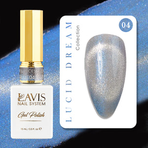 LAVIS Cat Eyes CE5 - 04 (Ver1) - Gel Polish 0.5 oz - Lucid Dream Collection