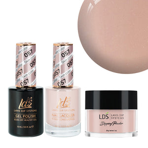 LDS 3 in 1 - 057 Skin Color - Dip, Gel & Lacquer Matching