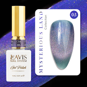 LAVIS Cat Eyes CE6 - 05 - Gel Polish 0.5 oz - Mysterious Land Collection