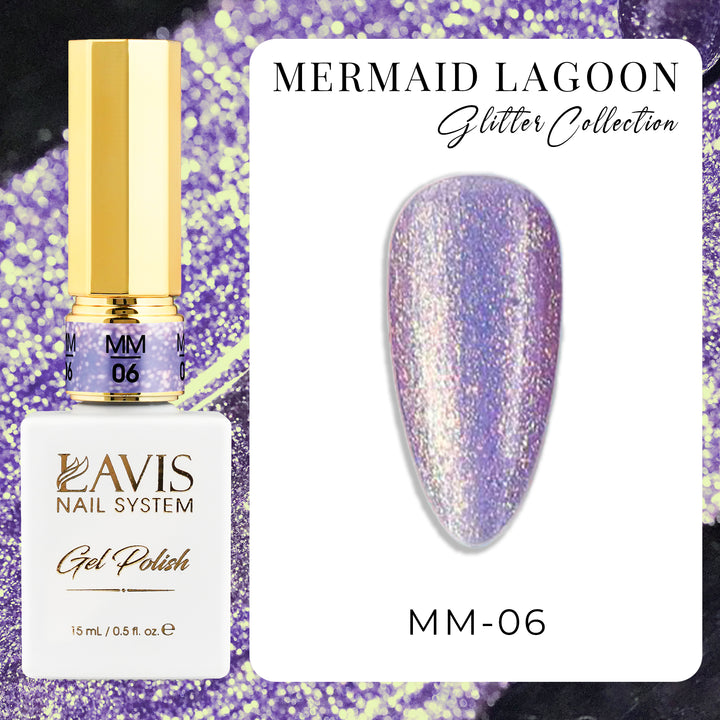 LAVIS Mermaid Lagoon Glitter Collection