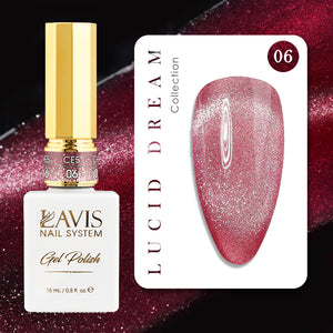 LAVIS Cat Eye CE5 - 06 - Gel Polish 0.5 oz - Lucid Dream Collection