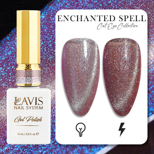 LAVIS Cat Eye CE11 - 06 - Gel Polish 0.5 oz -  Enchanted Spell Collection