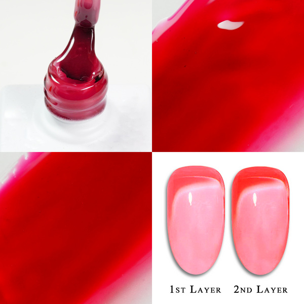 LAVIS J02-07 - Gel Polish 0.5 oz - Candy Jelly Collection