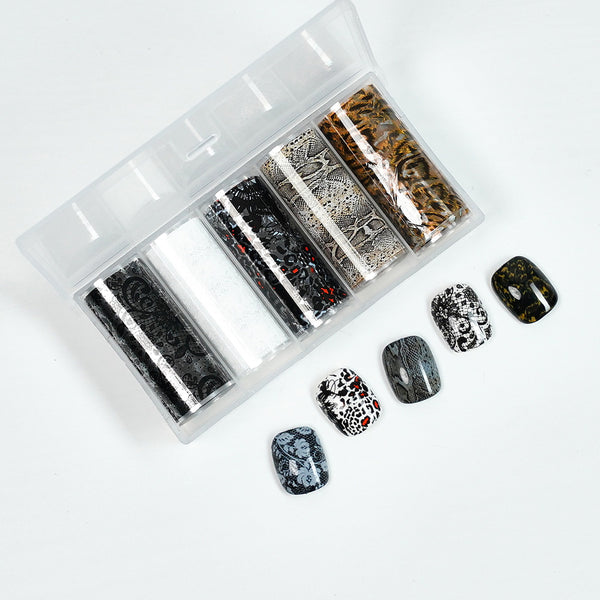 Nail Transfer Foil - Leopard Print - W7