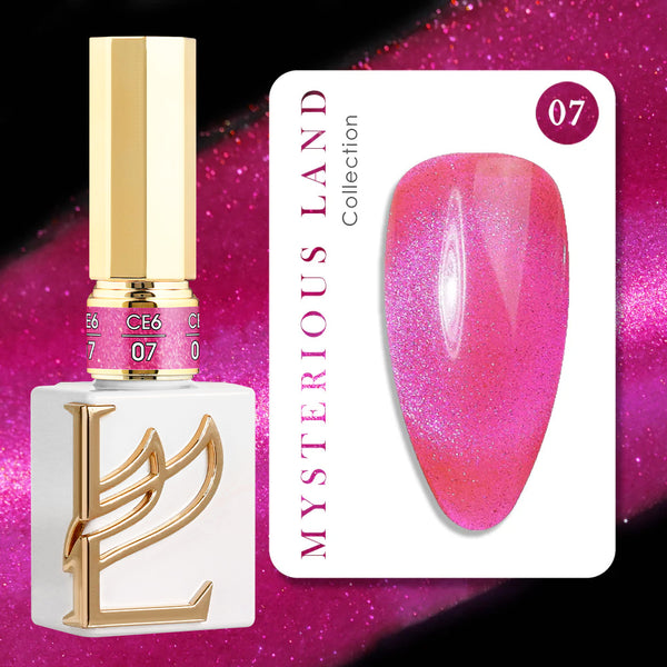 LAVIS Cat Eyes CE6 - 07 (Ver1) - Gel Polish 0.5 oz - Mysterious Land Collection