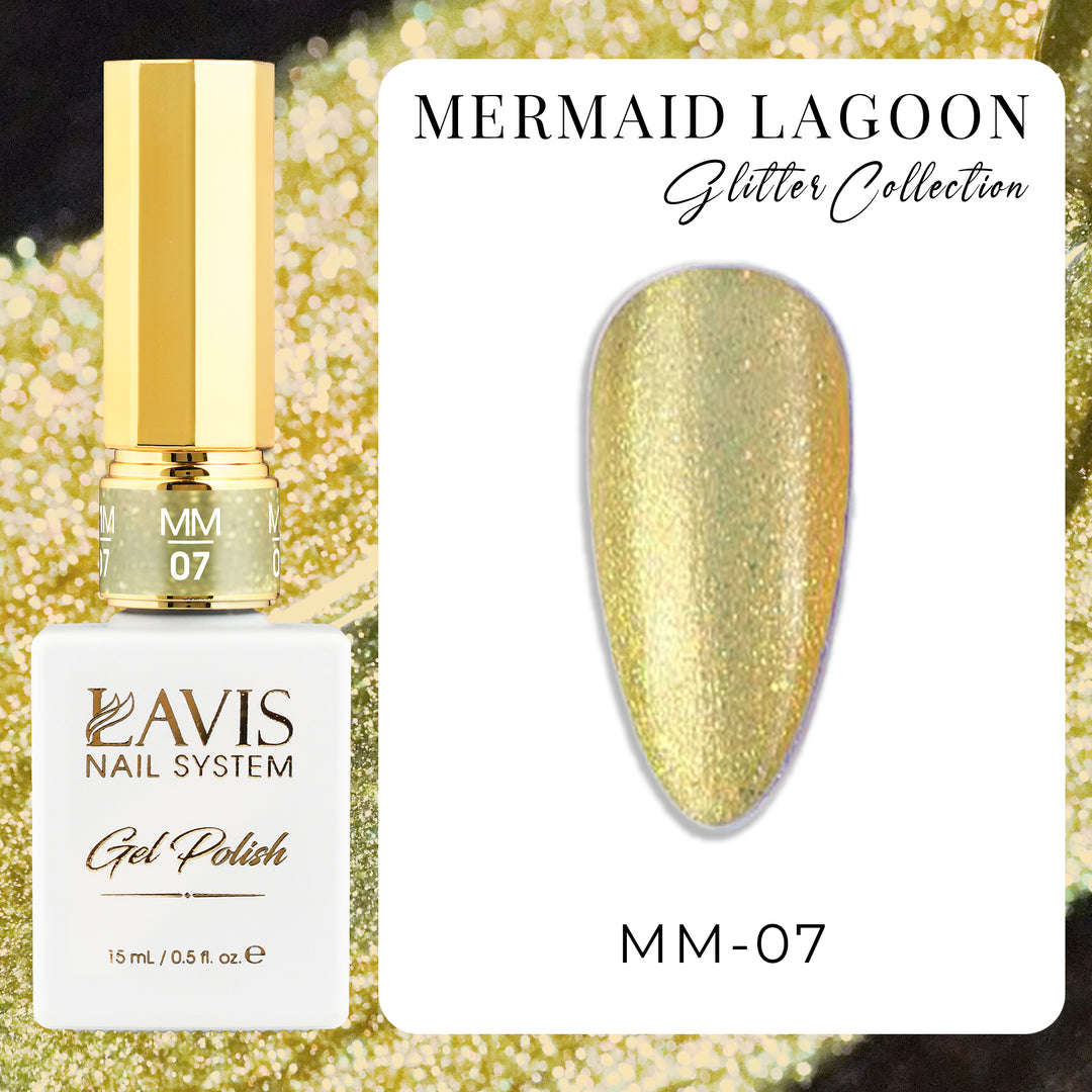 LAVIS Mermaid Lagoon Glitter Collection