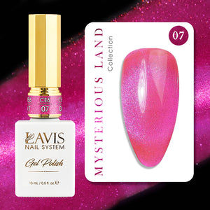 LAVIS Cat Eyes CE6 - 07 - Gel Polish 0.5 oz - Mysterious Land Collection