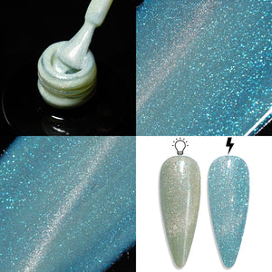 LDS 07 - Gel Polish 0.5 oz - Pearl Veil Cat Eyes