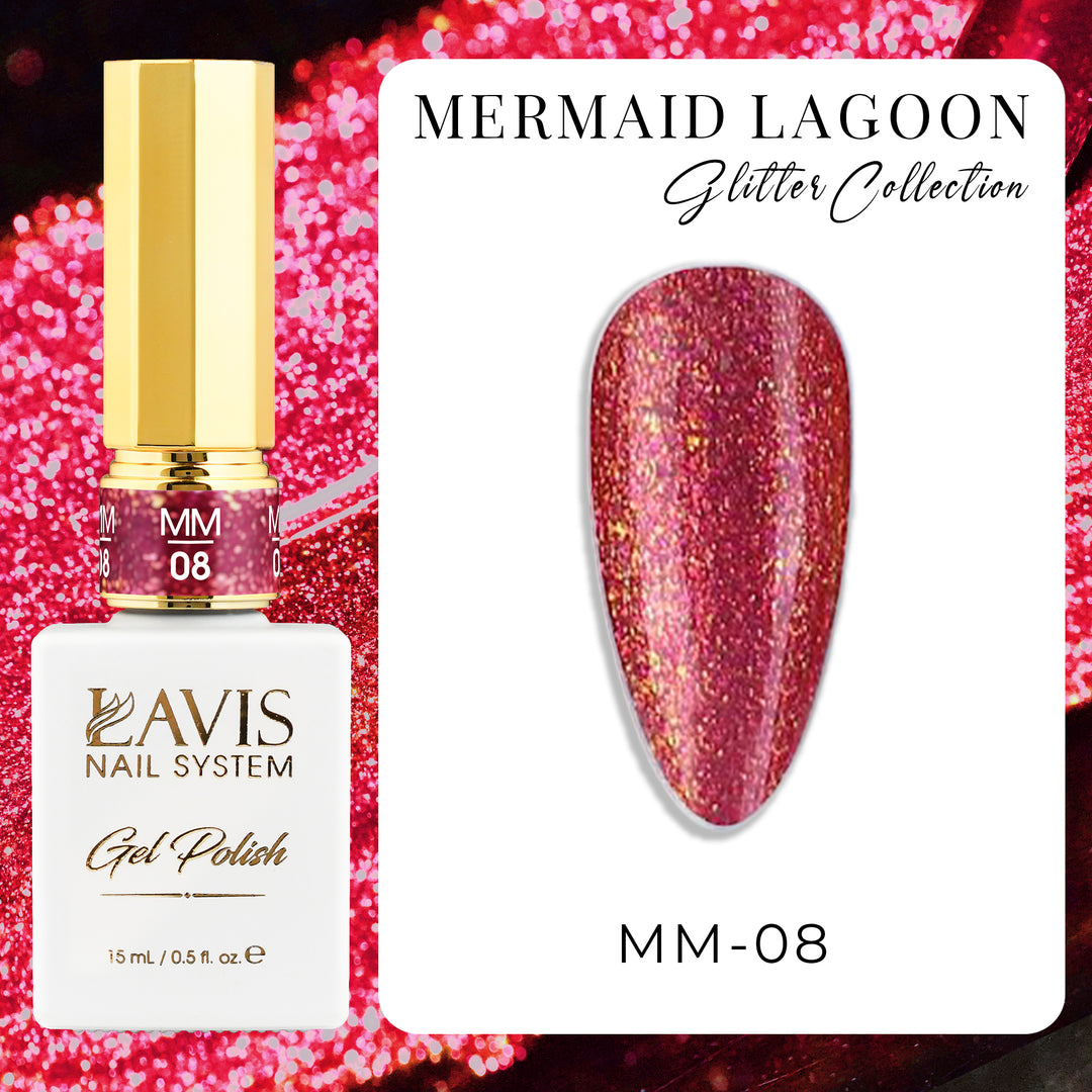 LAVIS Glitter - MM08 - Mermaid Lagoon Glitter Collection
