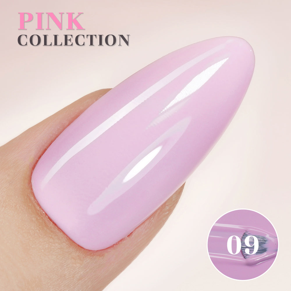 LAVIS P09 - Gel Polish 0.5 oz - Pink Collection