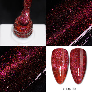 LAVIS Cat Eye CE8 - 09 - Gel Polish 0.5 oz - Hidden Treasures