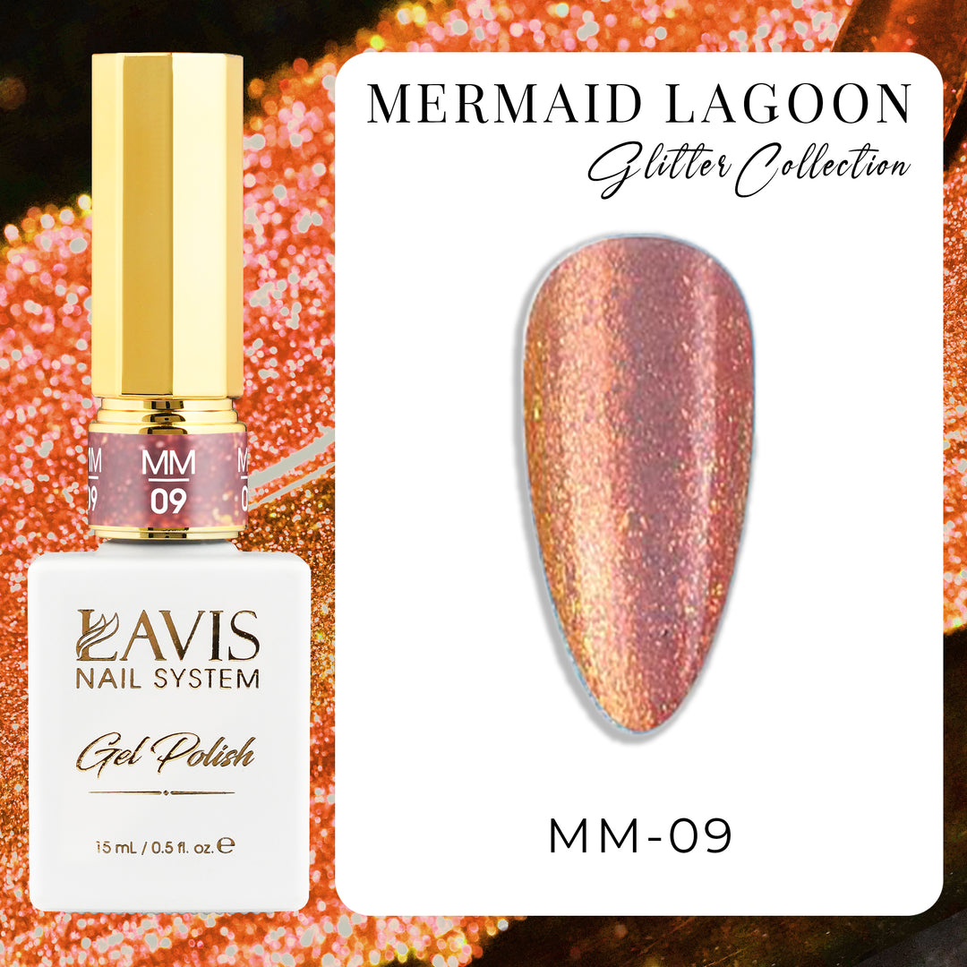 LAVIS Glitter - MM09 - Mermaid Lagoon Glitter Collection