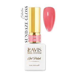 LAVIS C03 - 09 - Gel Polish 0.5 oz - Sundaze Gloss Collection by LAVIS NAILS sold by DTK Nail Supply