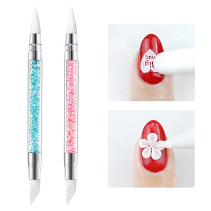 Double-Sided Silicone Nail Art Pen