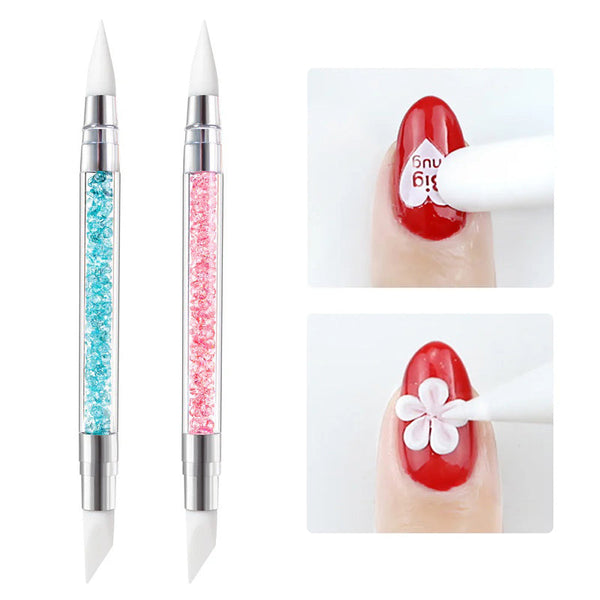 Double-Sided Silicone Nail Art Pen