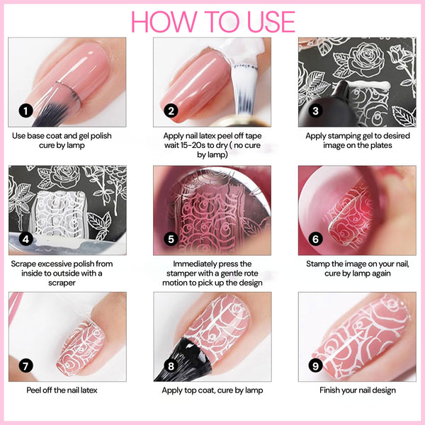 Nail Printing Steel Plate XY07 - Animal Print