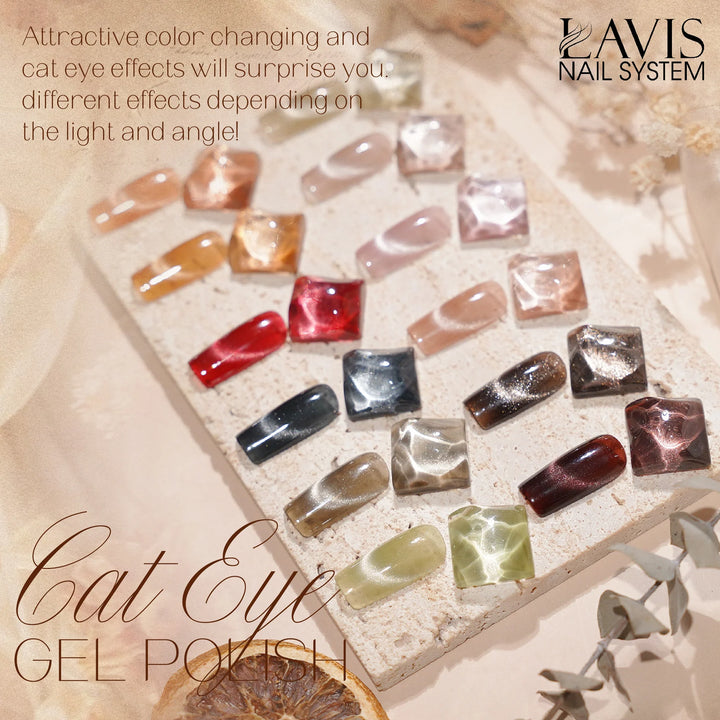 LAVIS Cat Eyes CE15 - 01 - Gel Polish 0.5 oz - Fangtastic Collection