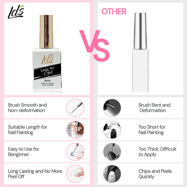 LDS Liner Art Gold Glitter - 23