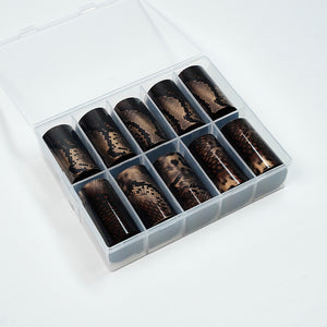 Nail Transfer Foil - Leopard & Cheetah Print - M339