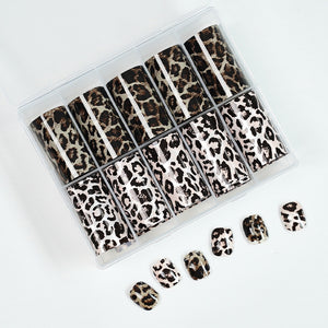 Nail Transfer Foil - Leopard & Cheetah Print - M341