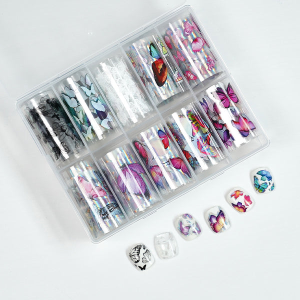 Nail Transfer Foil 6 - Butterfly - RY017