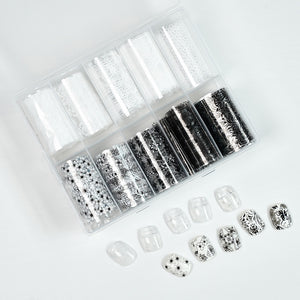 Nail Transfer Foil - Lace Print - TZ21