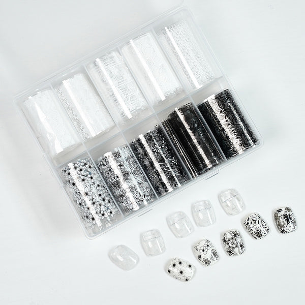 Nail Transfer Foil - Lace Print - TZ21