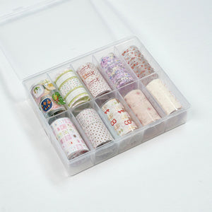 Nail Transfer Foil 1 - Spring Flower & Pattern - M364