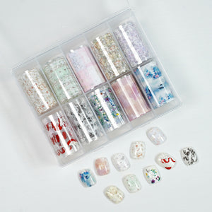 Korean Design Nail Foils